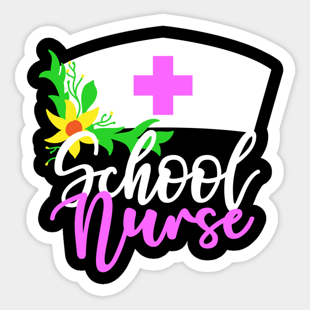 School Nurse Sticker by TheBestHumorApparel